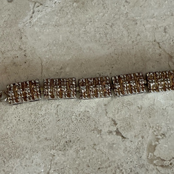 Silver & Gold Tone Bracelet - Picture 5 of 9